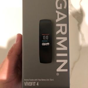 Garmin Vivofit 4. Black. Sz Large